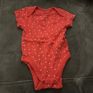 Red Polka Dot Onesie